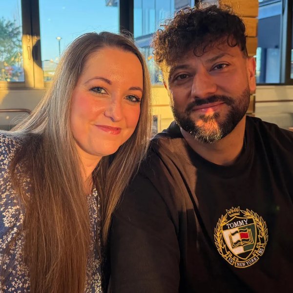 Golden hour at dinner